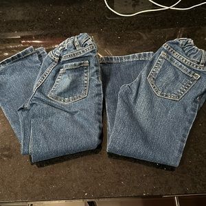 2 pair Children Place boot cut Jean